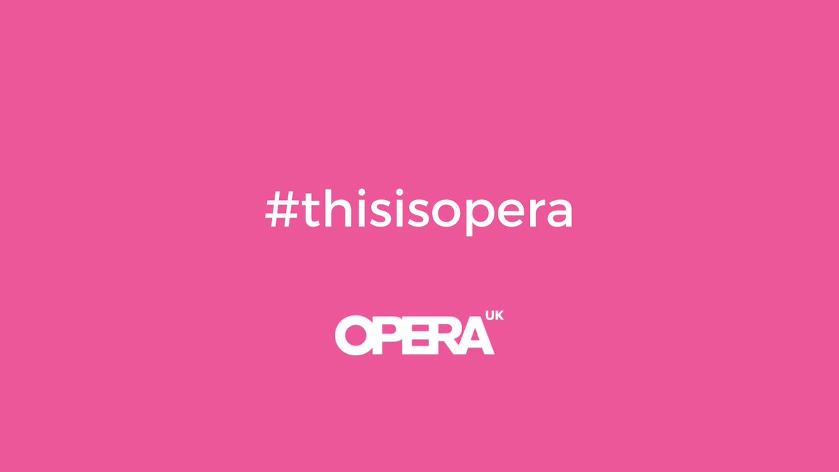 OperaUK1's tweet image. Join our #thisisopera @OperaUK1 social media campaign THIS WEEK to celebrate all that opera as an art form and sector has to offer. Post a photograph which captures in a snapshot something you love about #opera and help us to build the case for opera in the UK. 📸
