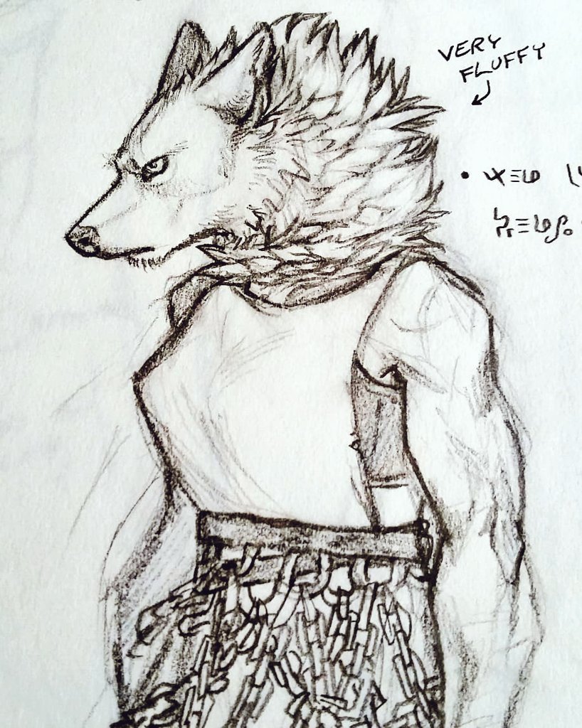 Stephaniel_Arts's tweet photo. Her name is Bitch Hound and she's a demon who punishes abusers with canine related fears/phobias https://t.co/4wi8I88jD6