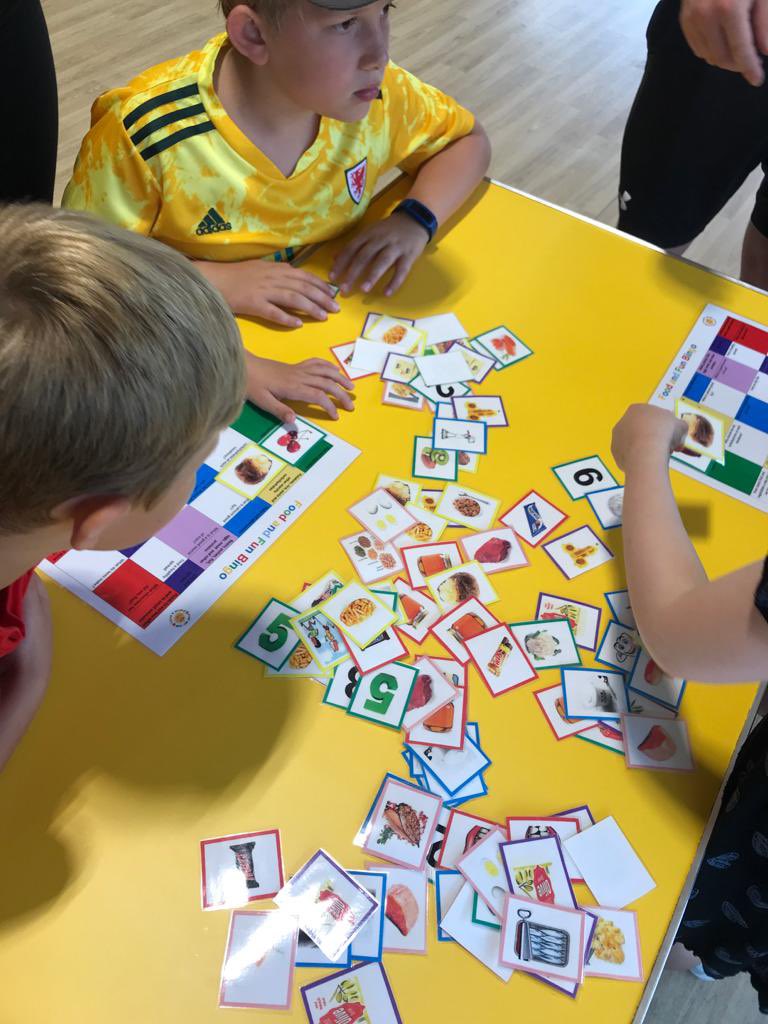 CTMUHBDietetics's tweet photo. Food and fun week 2 at Porth #eatwellbingo #activeandfun https://t.co/17SWu2uufd