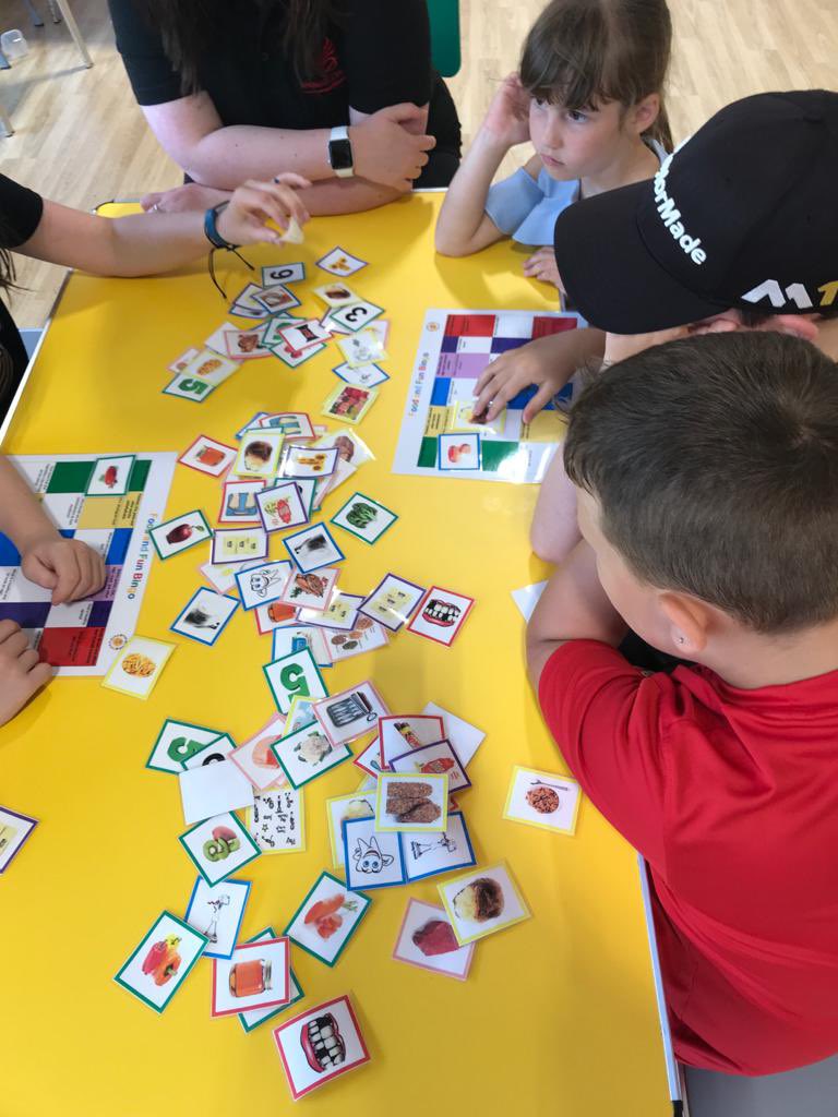 CTMUHBDietetics's tweet photo. Food and fun week 2 at Porth #eatwellbingo #activeandfun https://t.co/17SWu2uufd