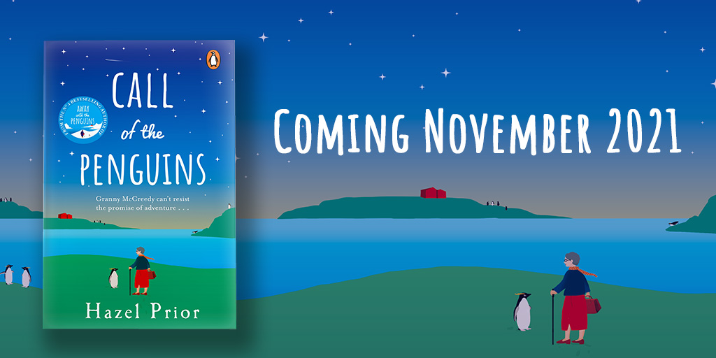 HazelPriorBooks's tweet photo. COVER REVEAL KLAXON!!!
😃
Here it is: CALL OF THE PENGUINS in all its glory! A beautiful, starry sky, penguins and (of course) our feisty heroine, Veronica McCreedy, taking centre stage.
Pre-order here: https://t.co/YsKHhGGEMQ
#BookTwitter #bookish #readers #books #penguins https://t.co/hA9KjQquqL