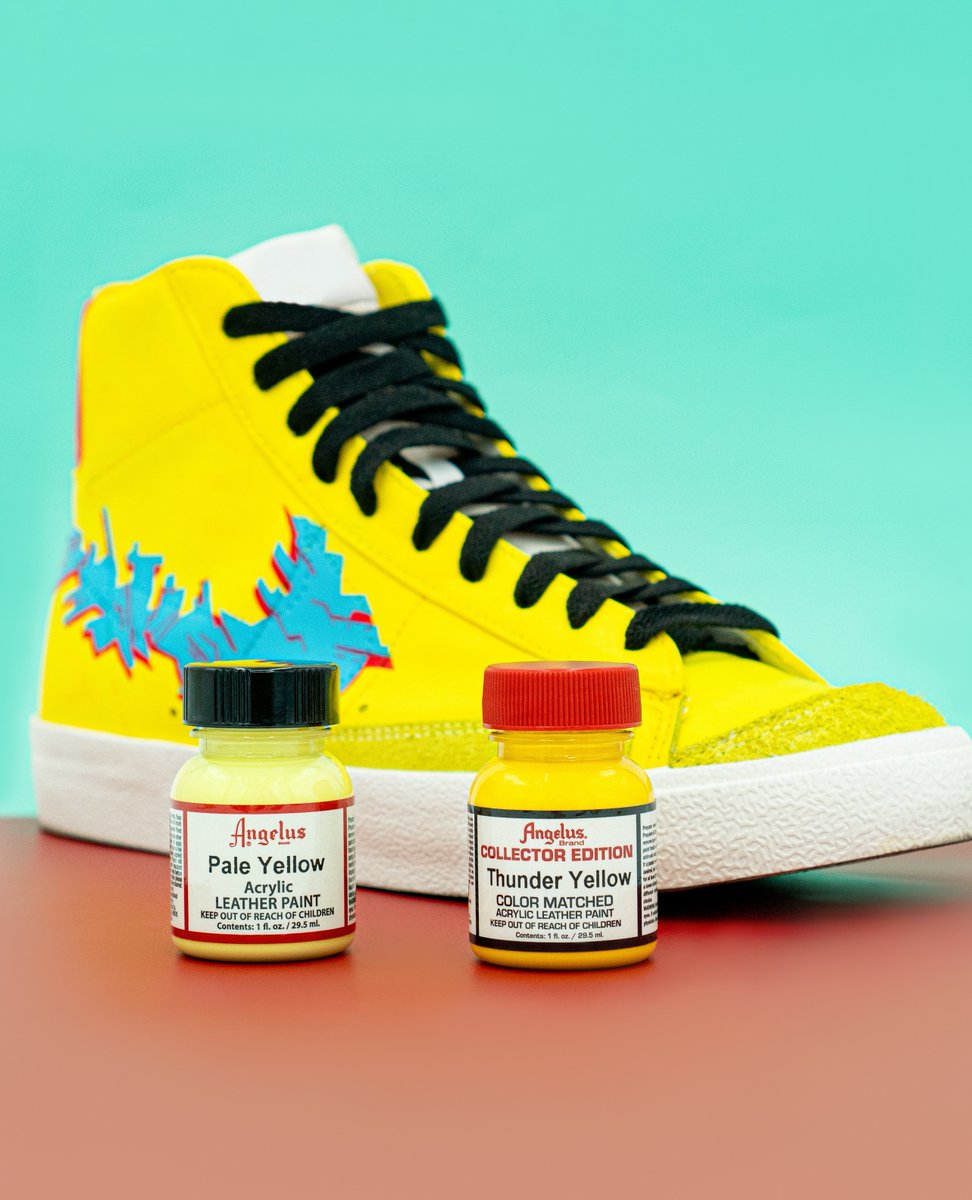 angelus yellow paint