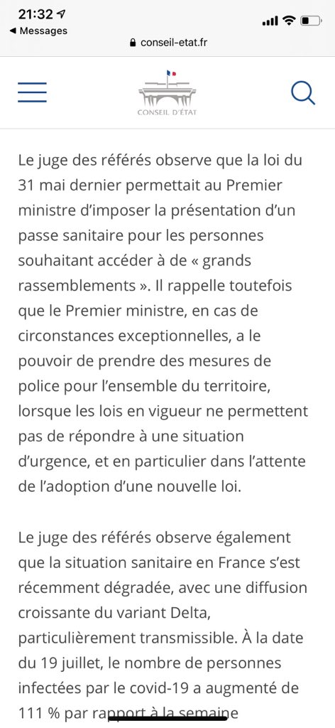 JPhDerosier's tweet photo. 🔴 Le @Conseil_Etat ne suspend pas l’extension du #PassSanitaire

Parlementaires ! Heureux d’avoir travaillé jour &amp; nuit sur le #PJLSanitaire ?
On vous dit que ça ne sert à rien : le Premier ministre fait ce qu’il veut !

Asseyons-nous sur l’État de droit
https://t.co/7dGvgr45P3 https://t.co/ylLY6ZrZR7