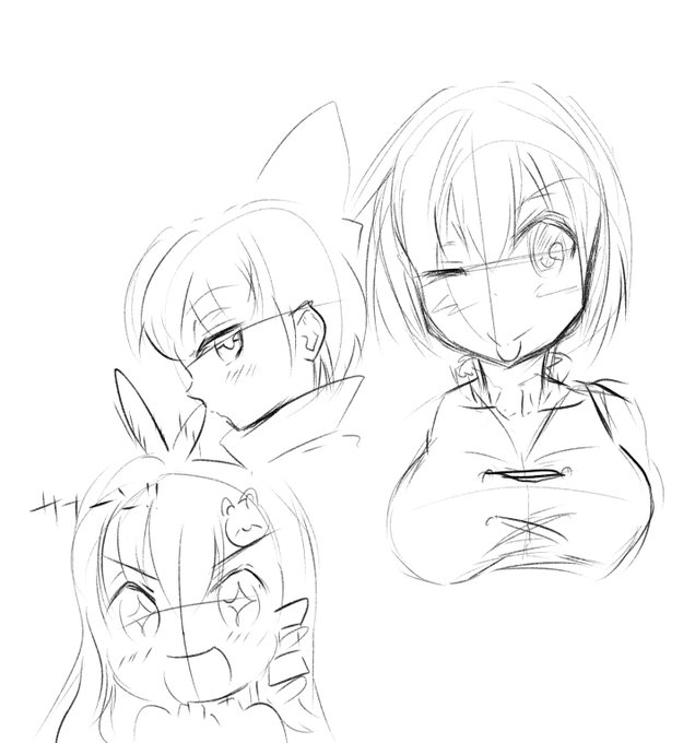 テキトーにiPadで初描きしてみたのがこちら
あの機能どこ行った?ってなってまだ全然慣れない! 