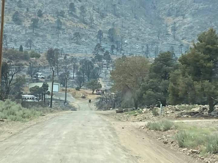 MissBrneyes's tweet photo. Thank you all that prayed. My dad's house was spared by the #tamarakfire unfortunately some of their neighbors didn't. 😢 https://t.co/eM2R6zUmDq