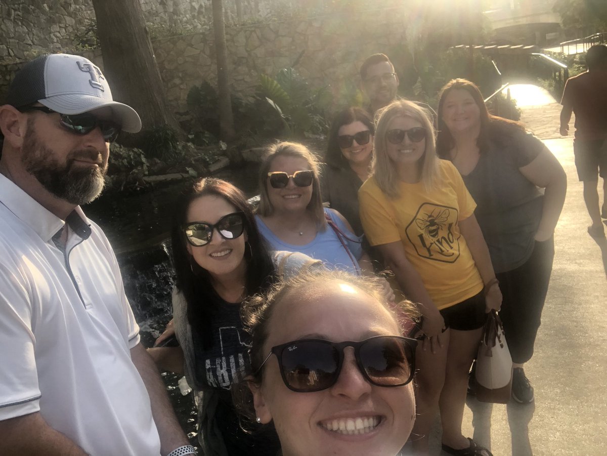 #TEKSCON21 on the Riverwalk 🎉🎉 <a href="/boydjackets/">Boyd Yellowjackets</a>