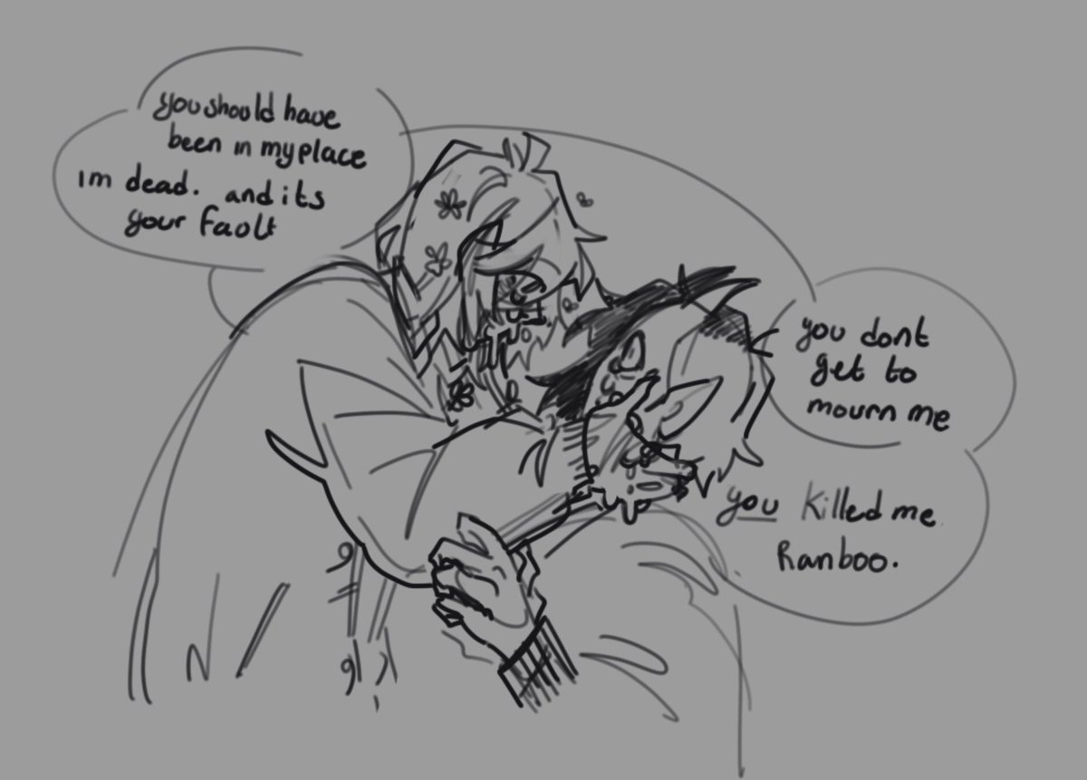 cw // death nightmares and self loathing 
2/2 