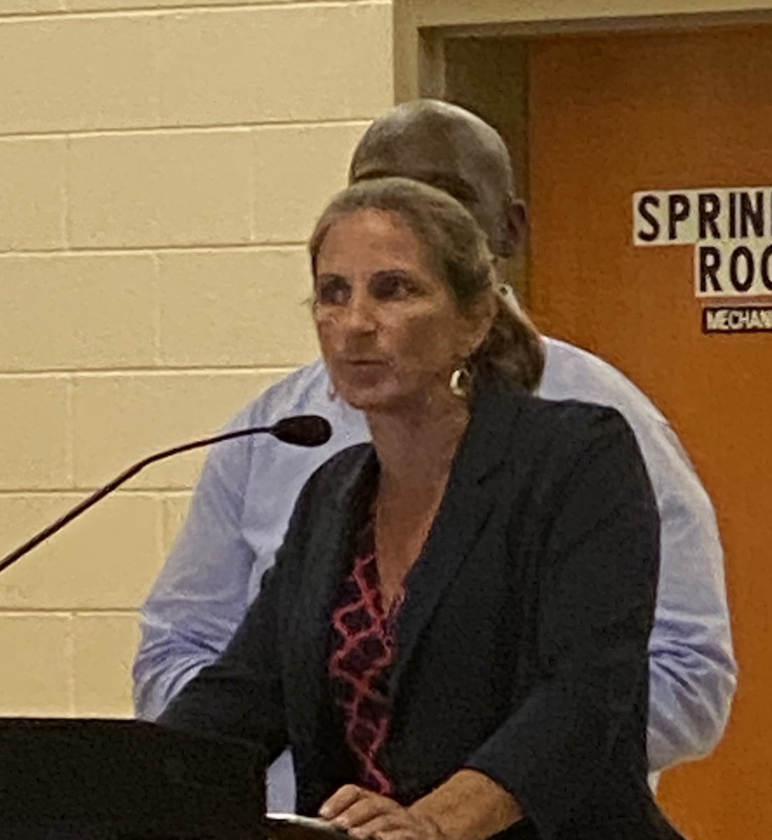 LCharkoudian's tweet photo. Standing with my colleagues and incredible community activists in White Oak as we call on the Montgomery County Board of Elections to establish an early voting center at the White Oak Recreation Center. https://t.co/qn9Yocrf13