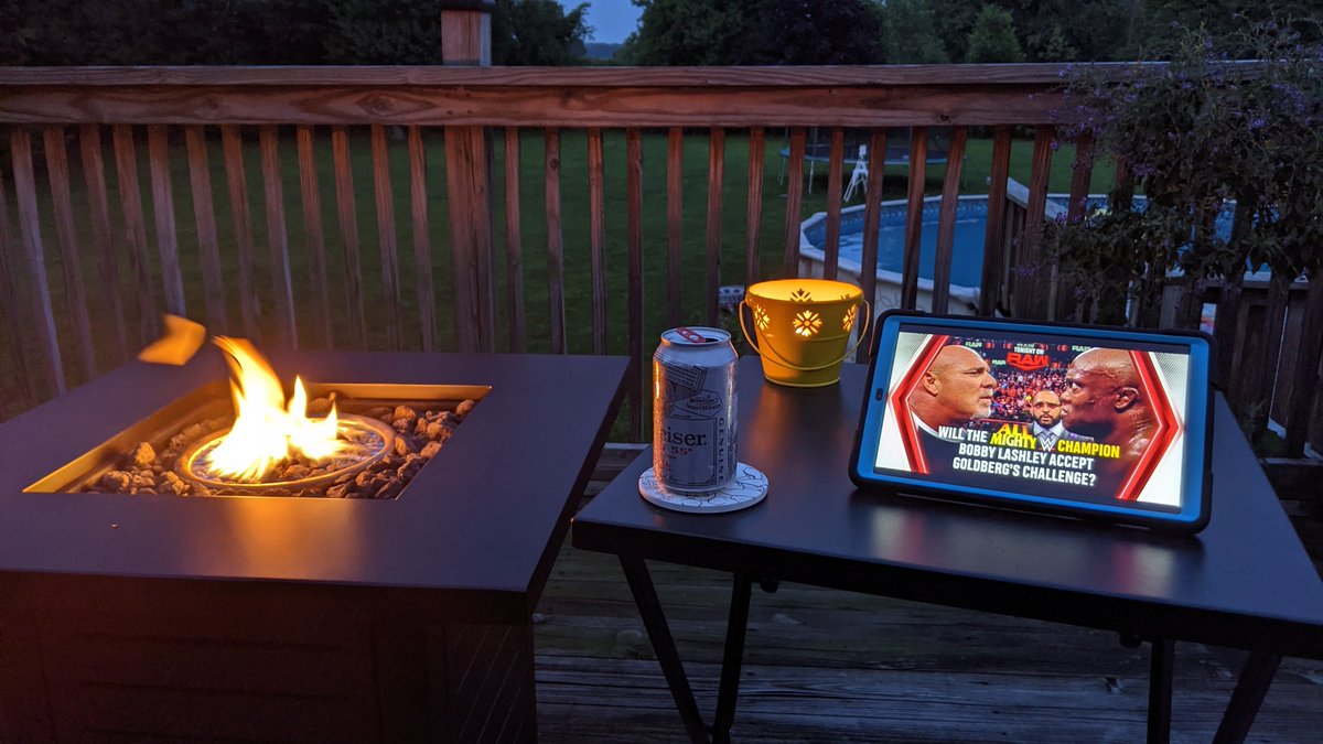 <a href="/TavernTalk716/">Tavern Talk 716</a> <a href="/budweiserusa/">Budweiser</a> <a href="/budlight/">Bud Light</a> @peacockTV @USA_Network Just waiting for the sun to go down!!