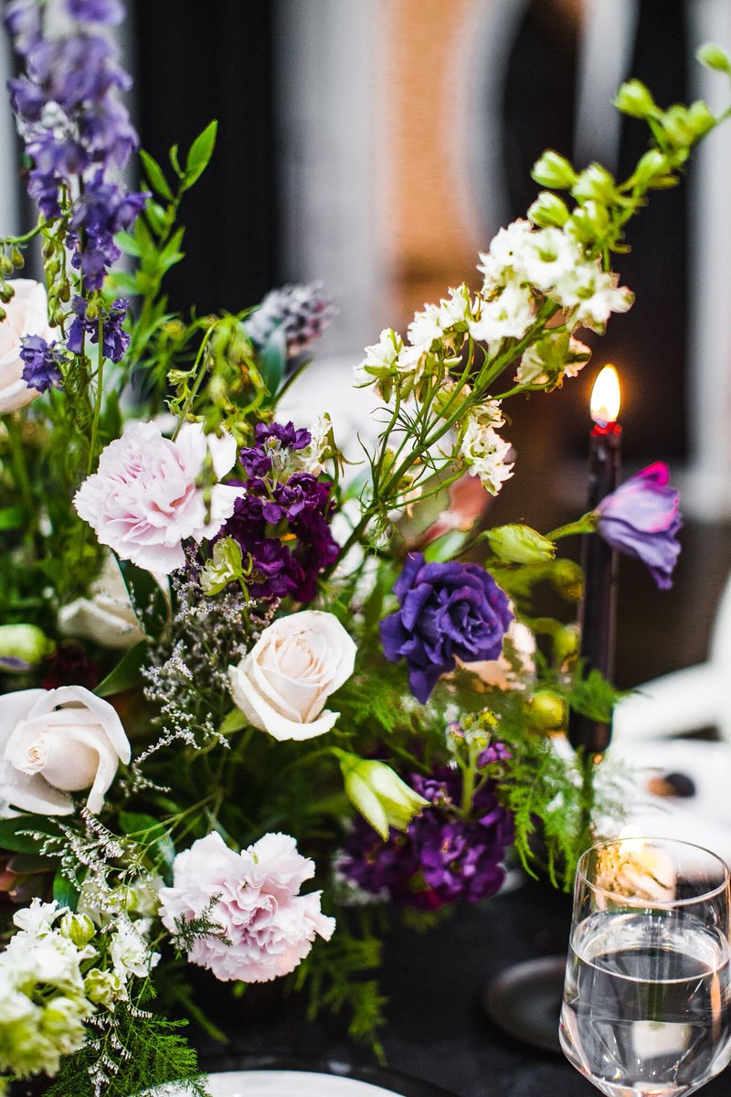 If you’re struggling with deciding on a #wedding color palette, consider going with a monochromatic color palette. Choose variations of one color that you can use for florals, flatware, invites, etc. This will help you save money and make your wedding item decisions much easier.