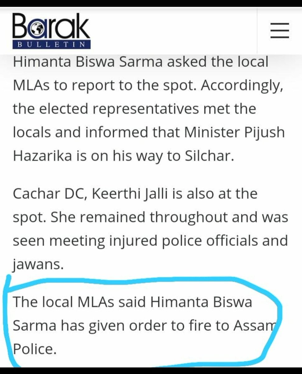 NunuiJune's tweet photo. #assamshotfirst  ASSAM CM GAVE FIRING ORDER https://t.co/E66jgfxg6V