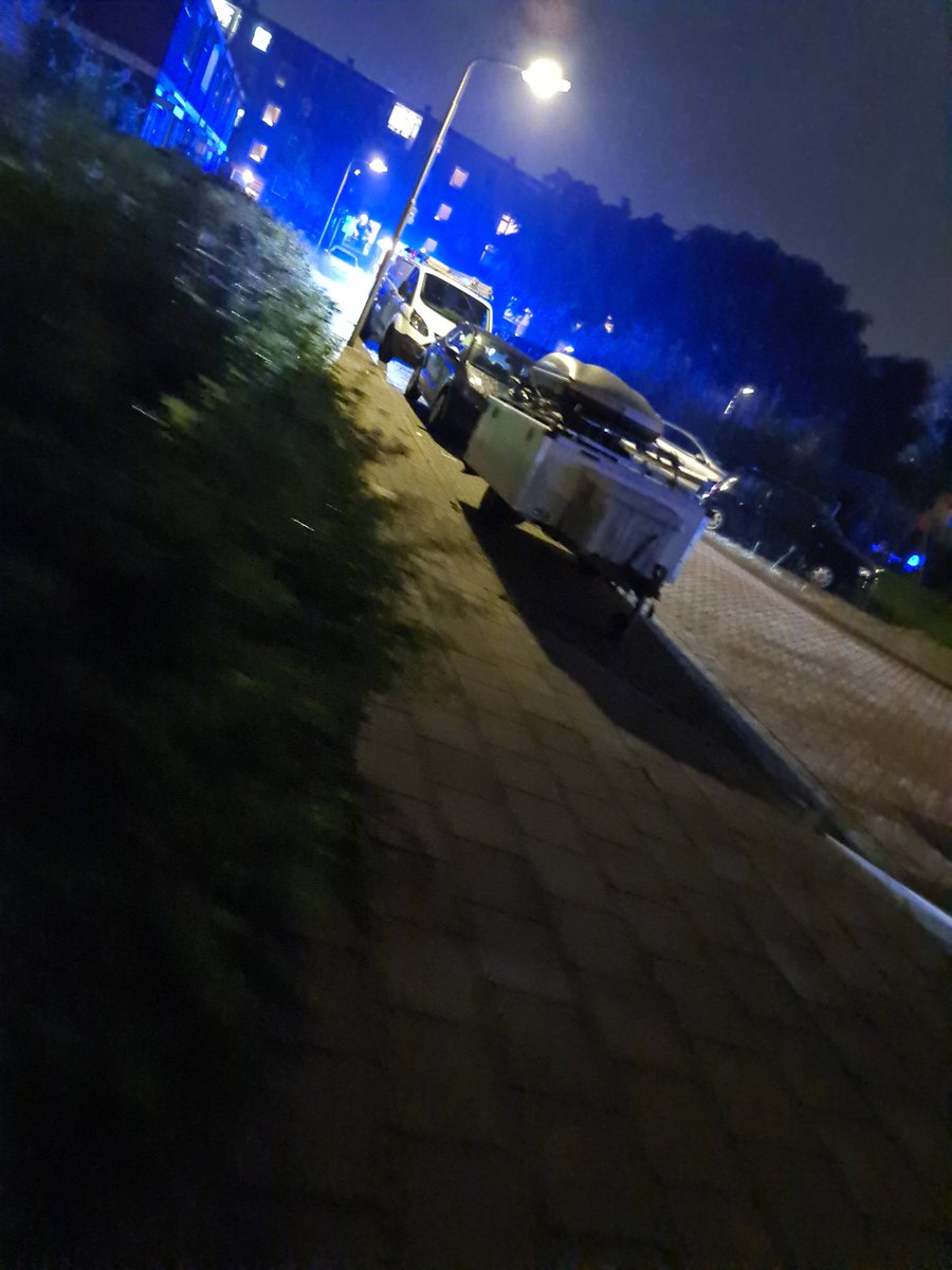 Melding ambulance Treubstraat Alblasserdam inzake traumahelikopter