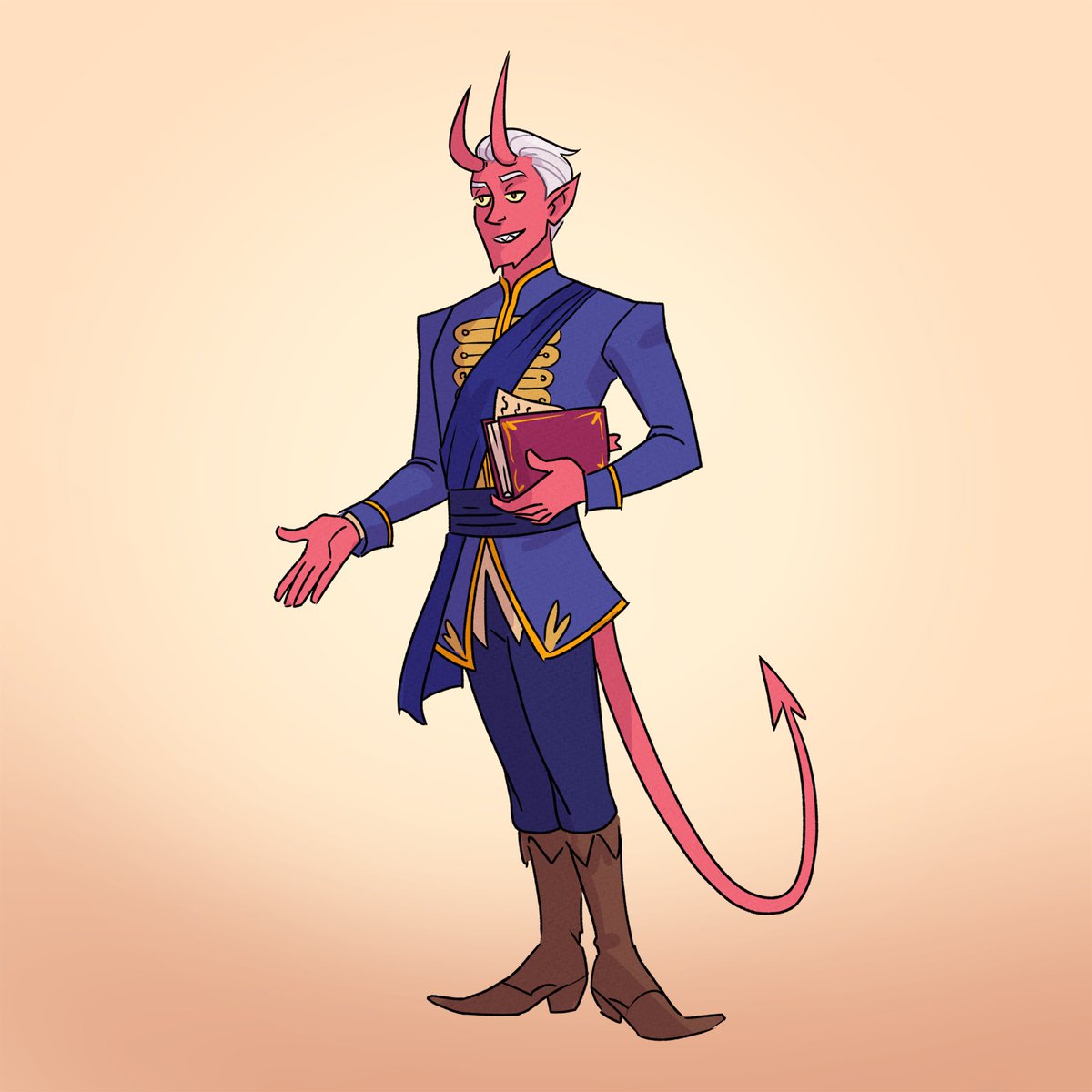 casualrp's tweet photo. Our new campaign is only a few weeks away!

@jashezilla plays Ainsley Malakan, a Tiefling Bard who hopes to rise above his infernal ancestry and make a name for himself as an orator of law.  📜

#dungeonsanddragons #dnd #rpg #casualrp #podcast #dndart #art #characterart #tiefling https://t.co/Fgk6Se9OFx