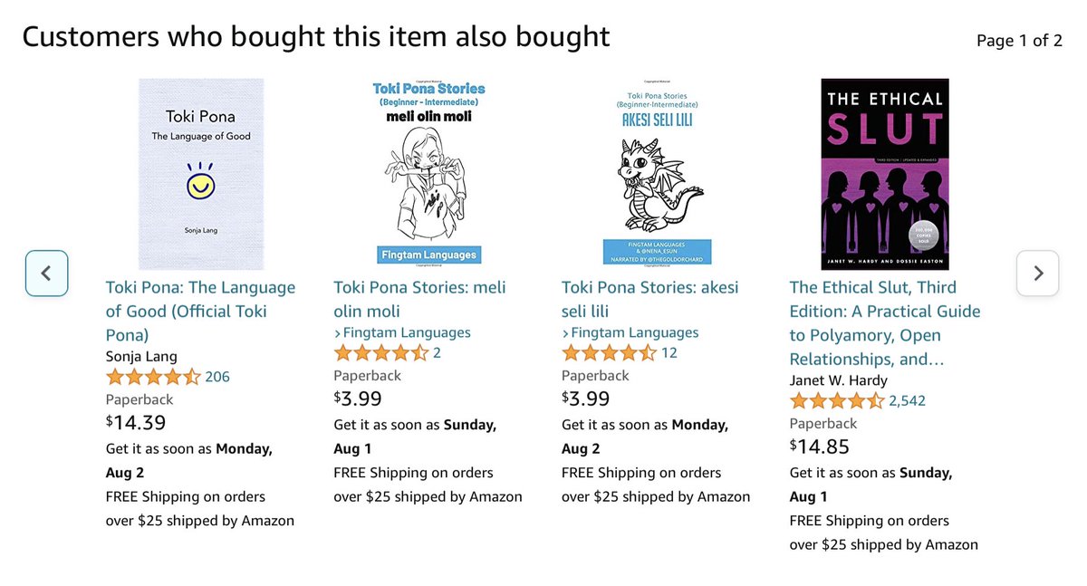 Apparently the new Toki Pona Dictionary is a hit with the polyamorous community.