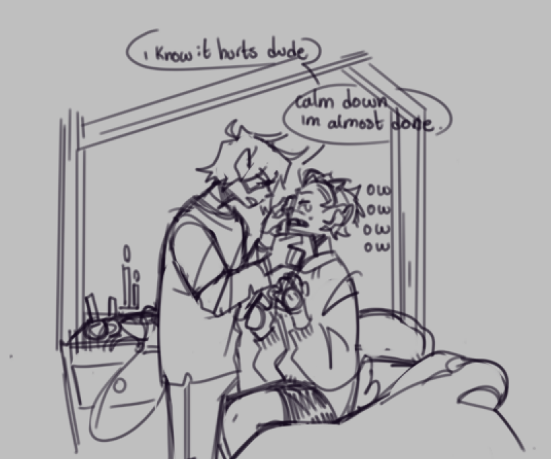 // cw scars ?
just a clingy duo thing i did after school cause i Had to
1/2