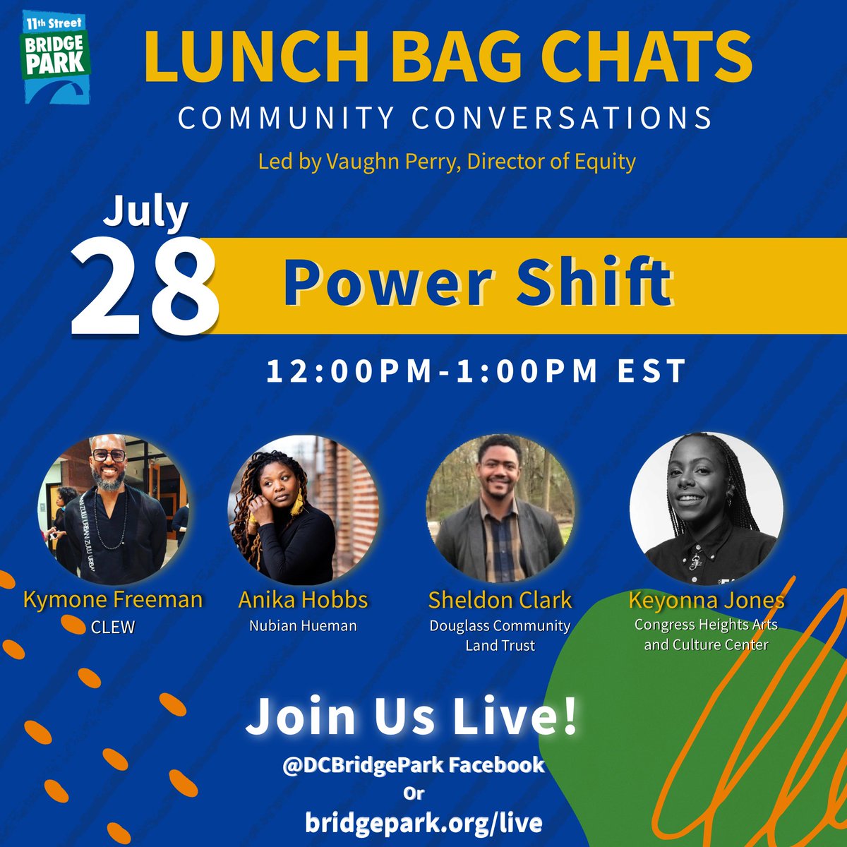 Join the <a href="/DCBridgePark/">DCBridgePark</a> team this Wed. @ noon &amp; find out how to put decision making power back into community's hands. <a href="/urbaninstitute/">Urban Institute</a> <a href="/NubianHueman/">Nubian Hueman</a> <a href="/WeActRadio/">We Act Radio</a> <a href="/DouglassCLT/">DouglassCLT</a> <a href="/CHACC_DC/">CHACC</a>