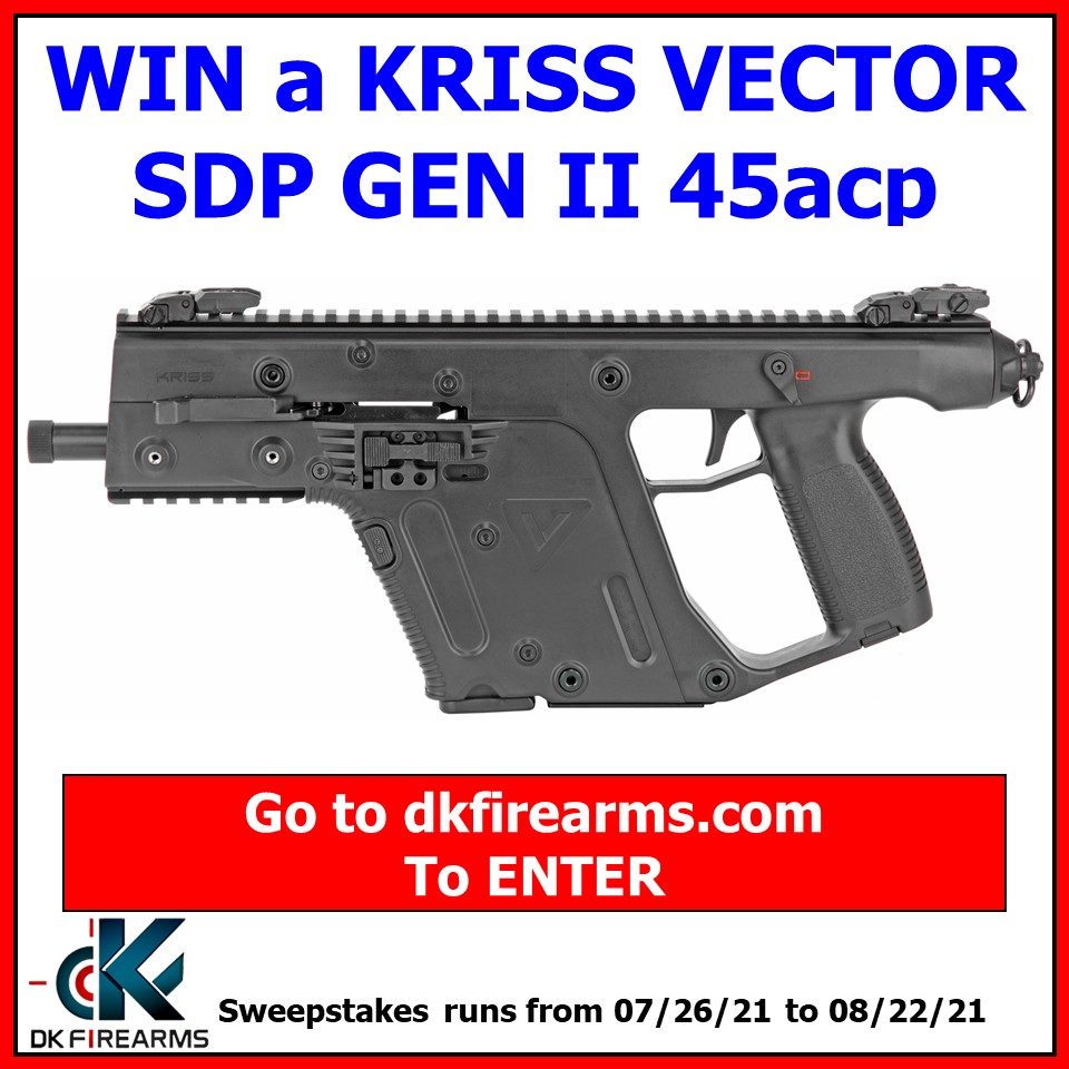 DkFirearms's tweet image. New Gun Giveaway at DK Firearms!

Win a Kriss Vector SDP GEN II 45acp

dkfirearms.com/gun-giveaway/

#gungiveaway