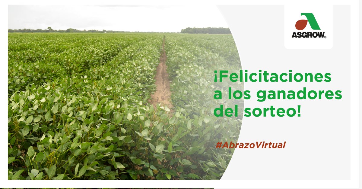 ¡Felicitaciones a los ganadores <a href="/ABcc09/">Antonella</a> , <a href="/andresbnvo/">Andrés Barrionuevo</a> y Exequiel Geria del Sorteo por el #DíaDelAmigo! 🥳🧉 ¡Gracias a todos los participantes! ¡Sigamos siendo Generadores de vínculos que duren toda la vida! 🌱 #AbrazoVirtual de todo el equipo Asgrow 👐