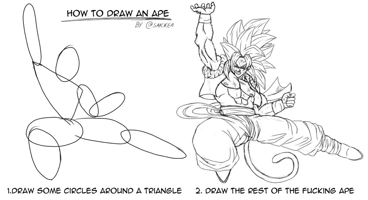 My own Tutorial. Simple, isn't it? 🤔

#gogeta #dragonball #dragonballz #DBZ #Saiyan #fusion #tutorial