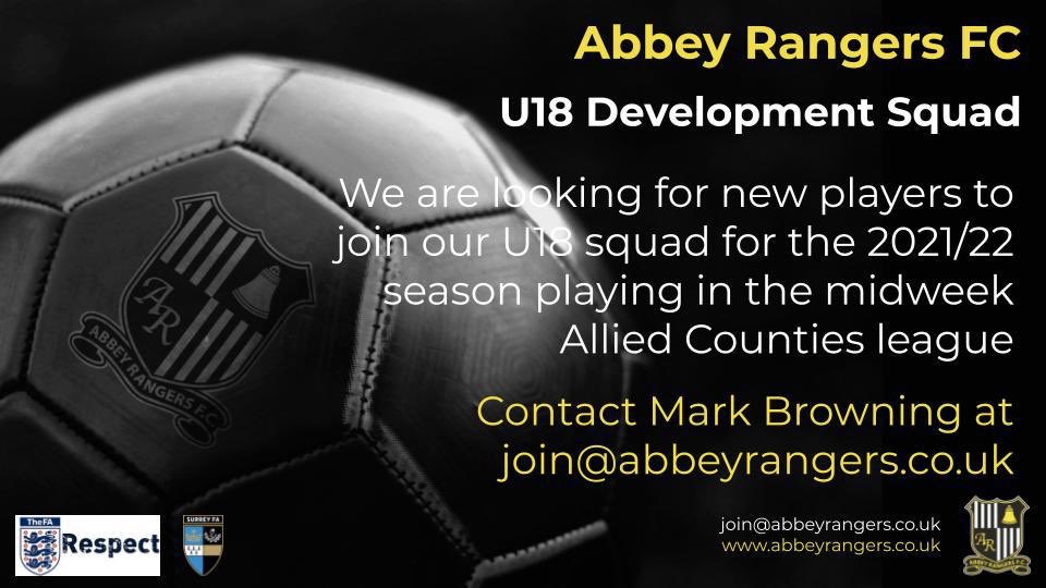We’re looking for talented players to join our U18 Development Squad - professional coaching and some of the best facilities in the region - contact us now!