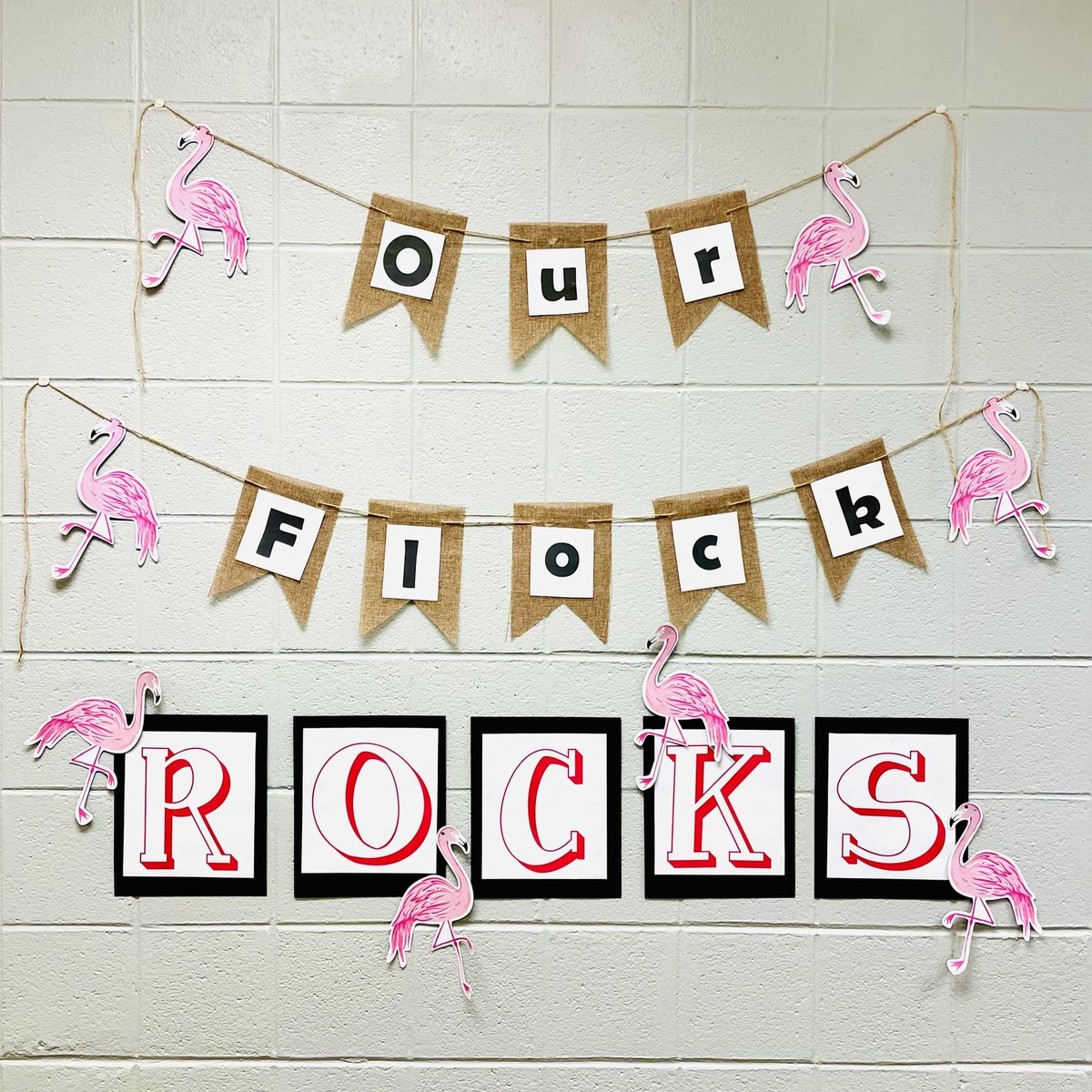 joslin_maxwell's tweet photo. The best 1st day today & feeling SO proud to be a member of the Timber Ridge flock! Our administration & PTA went all out for the staff…we are so lucky & appreciative! 🦩🌟💖@CCSDCounseling @trwolfpack #OurFlockRocks https://t.co/RGb4ETKAra