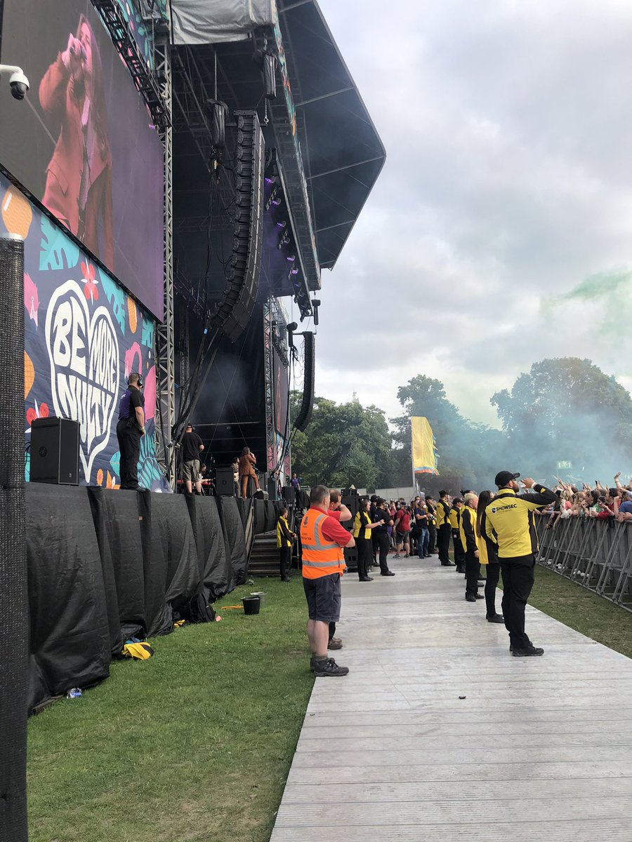 First festival in almost two years with MRT !! Felt really good to be back , can’t believe how long it has been ! 
Really great to see so many amazing volunteers again after so long. 
<a href="/tramlines/">Tramlines Festival</a> #mysjaday
