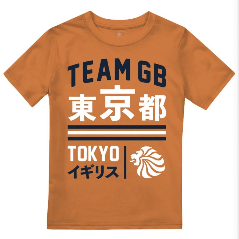 「イギリスのオリンピックチームTeam GB @TeamGB 公式の日本語Tシャツ」|𝖸𝗈 𝖮𝗄𝖺𝖽𝖺のイラスト