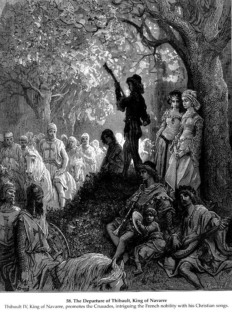 artistdore's tweet photo. The Departure of Thibault, King of Navarre #dore #gustavedore https://t.co/nXlLD5zz6G