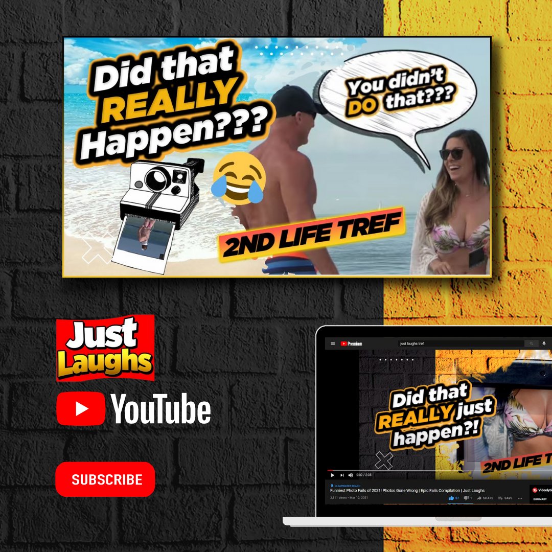 JustLaughs0's tweet photo. Youβd be surprised, but this one fooled A LOT of them πΈποΈ Wait till you see their reactions at the end π€£ Watch now on our YouTube channel! π± https://t.co/6KZEgZptAP #JustLaughs #PrankVideos #2ndLifeTref https://t.co/YkFEBVpkLr