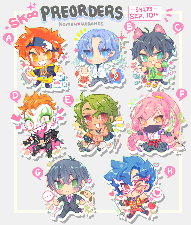 Mer! on "@KomunHorangi These SK8 charms are adorable!" / Twitter