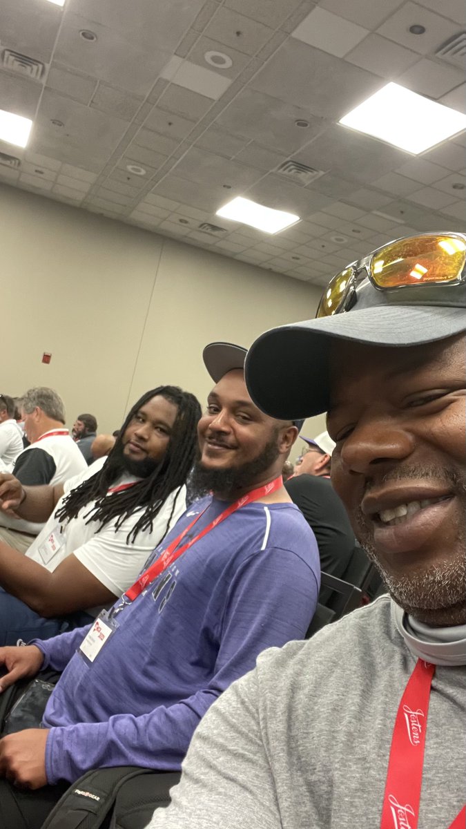 Coach Jennings, Coach Brown &amp; <a href="/jmack50/">John McCormack</a> putting in that class time for the FALCONS! <a href="/MichaelKJrJord1/">Michael K. Jordan, Jr CMAA</a>