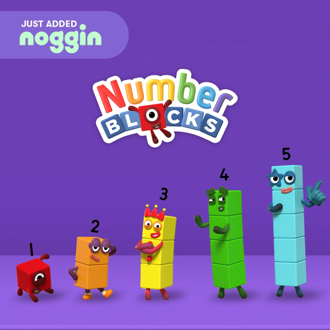 NOGGIN on X: Just Released on Noggin: Numberblocks! They're little blocks  with big ideas, having a ton of number fun. Kids can learn important math  skills like counting, addition, and subtraction, as