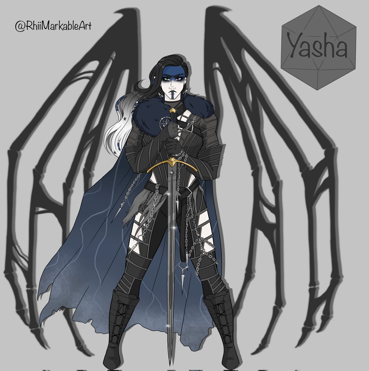 CuppaTealArt's tweet photo. My angel 😭💙
And with that! The mighty nein is complete!!!!!
Ahhhhh!!!!!
@CriticalRole @TheVulcanSalute
#yasha #yashanydoorin #criticalrole #ashleyjohnson #dungeonsanddragons #mightynein #criticalrolefanart #orphanmaker https://t.co/P4UxfvMM8n