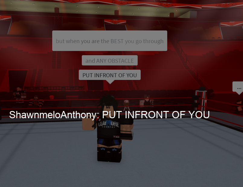 ROBLOXWWE_'s tweet photo. RAW kicks off with our WWE Champion @Shawnmelooo who had something some words about @RWAStriker 's decision to put him in a multi-man match for Summer Slam! #RAWLiveCoverage https://t.co/4YorzSP4zs