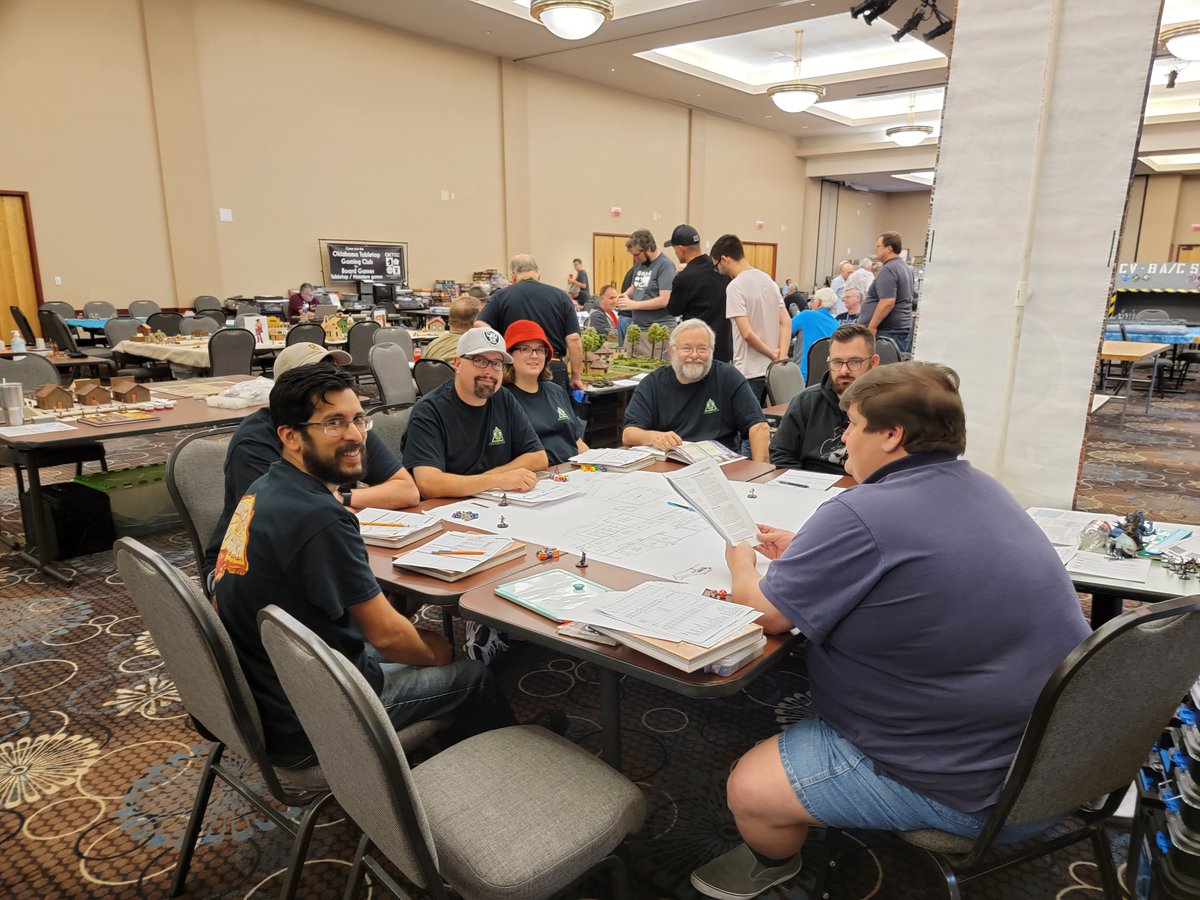 Tortured_Earth's tweet photo. This weekend was spent in Midwest City, OK gaming at Twisted Lords Gaming Convention. Had fun and look forward to next year.

#conventions #tortured_earth #IndieGameDev #indiegame #ttrpg #TTRPGs 

https://t.co/F8oxyRFxcv https://t.co/lbZb6Eeiva