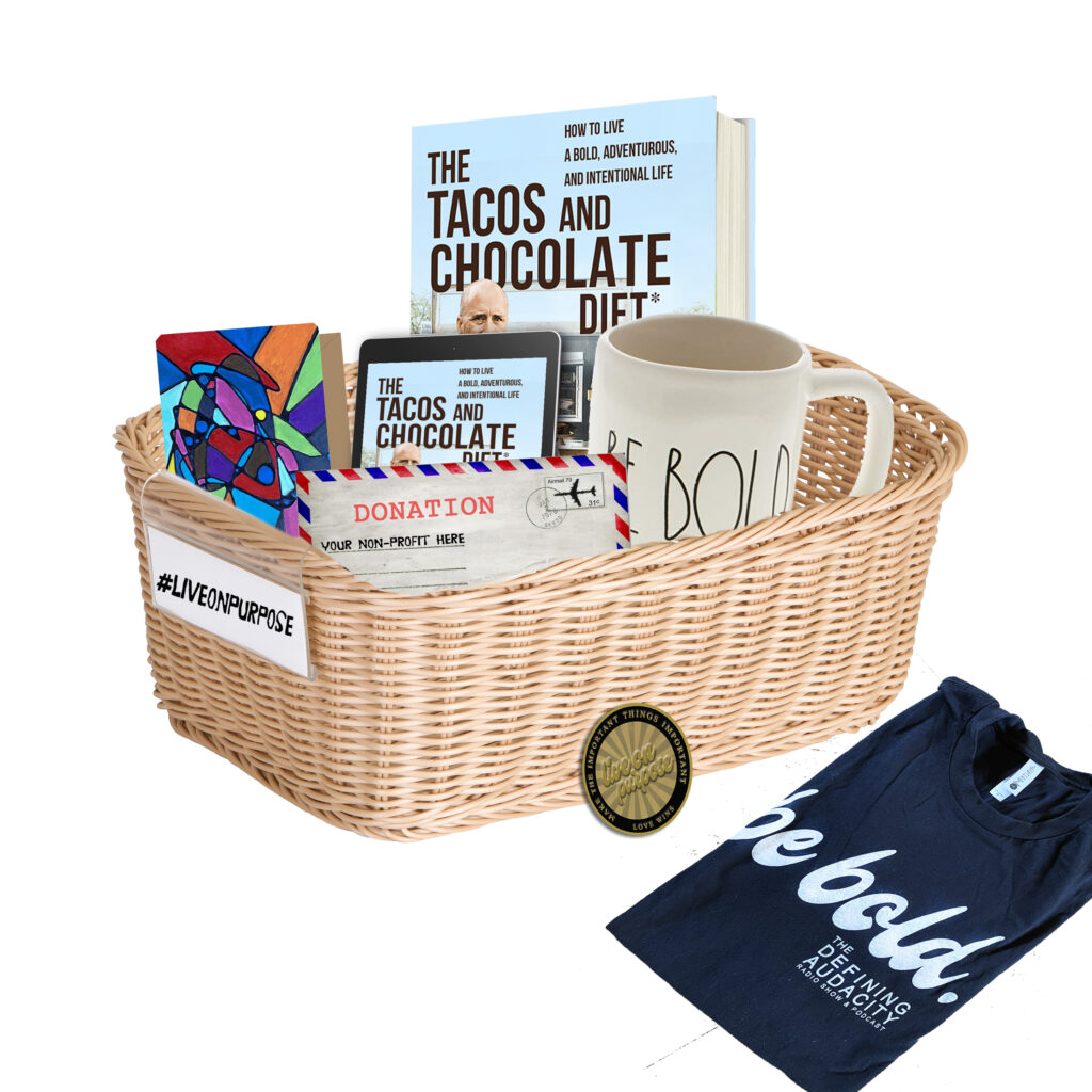 eReadingCheap's tweet image. TACOS AND CHOCOLATE GIVEAWAY

5 Winners!!
e-Book
Signed Hardcover
“Be Bold” T-Shirt
Audiobook
Neurographic Art Postcards
Live on Purpose Challenge Coin
“Be Bold” Coffee Mug
$100 donation to a non-profit of their choice

tacosandchocolate.com/tacos-and-choc…