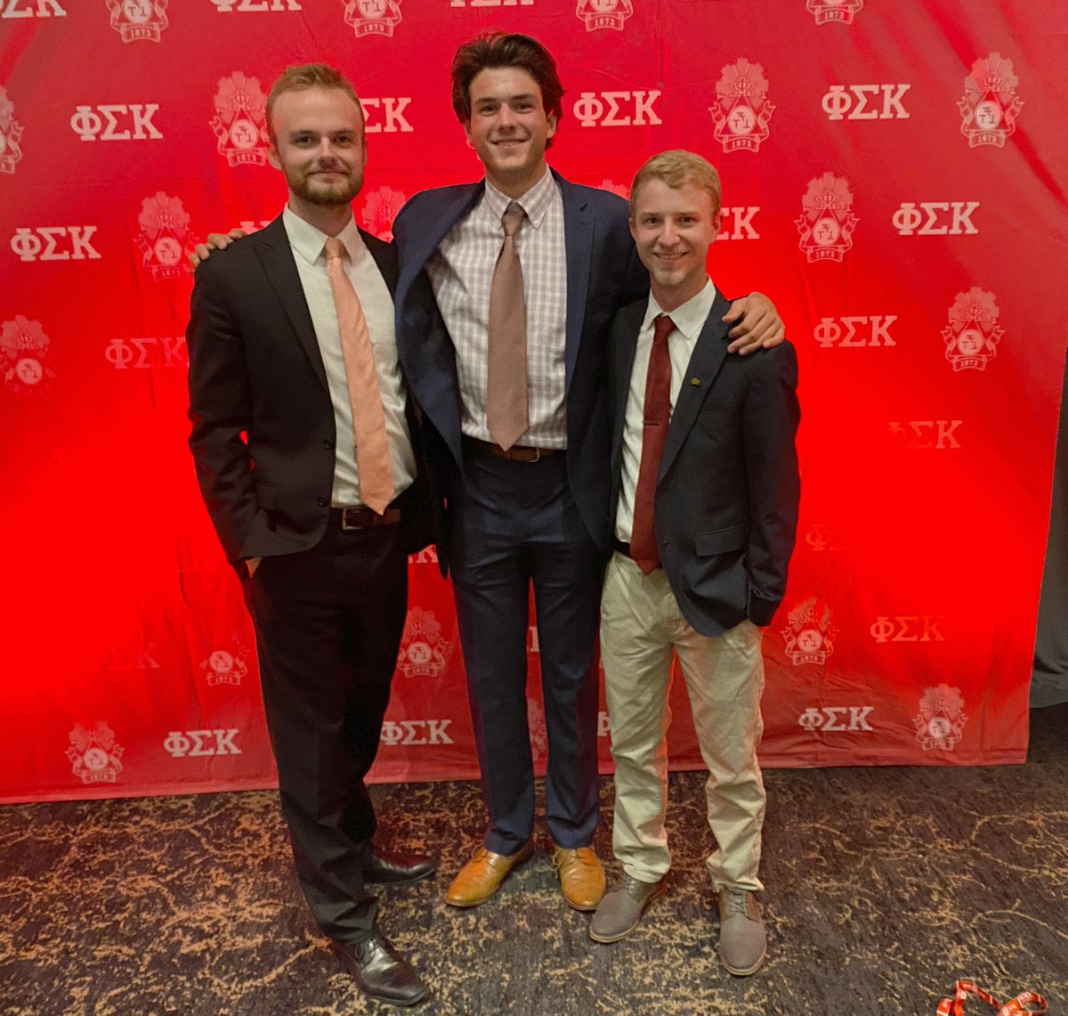 This past weekend we sent three brothers to our National convention! While there, they met with alumni and undergraduates from across the country, got to network with the grand council and meet the grand President!