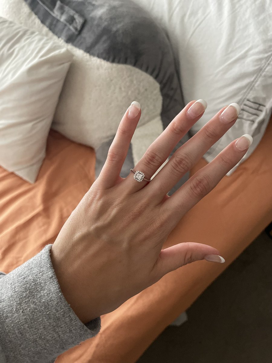 morgan_tyson15's tweet photo. It’s been 2 weeks and I’m still in shock 💍💕 https://t.co/0sxYdyDS3g