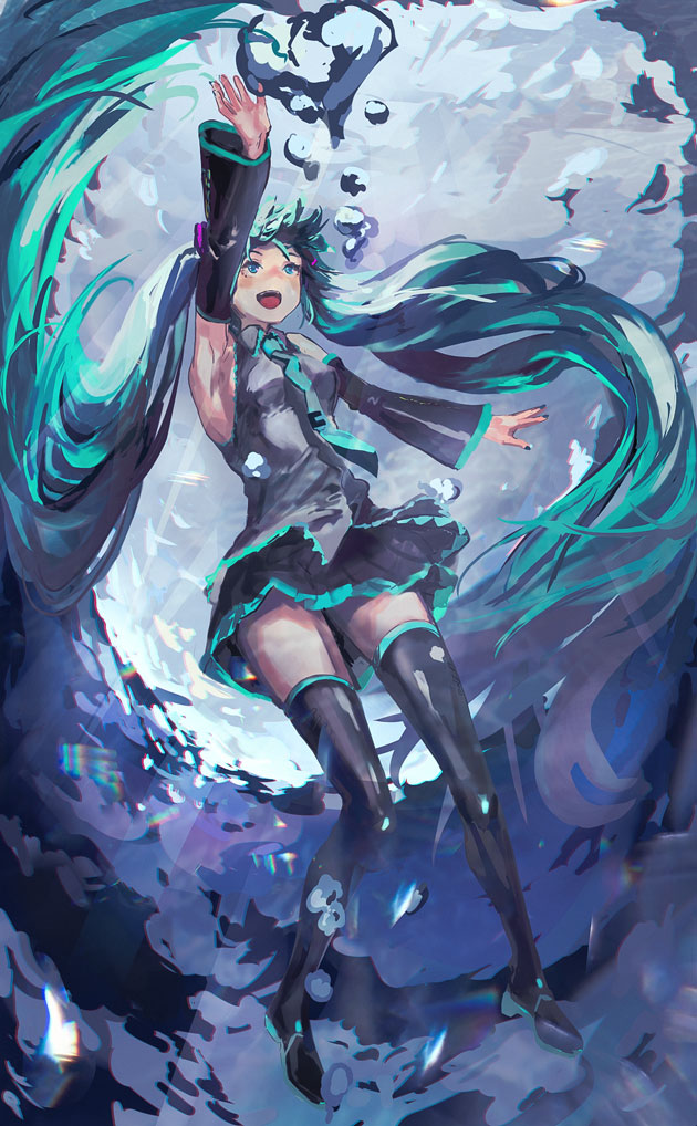 初音ミクイラスト