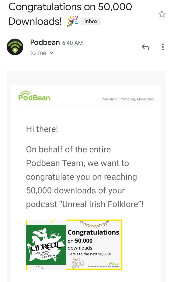 !!! 
Thanks all who have been listening!
(Is this the nudge I need to finally get cracking on the fourth series...? Perhaps!)
