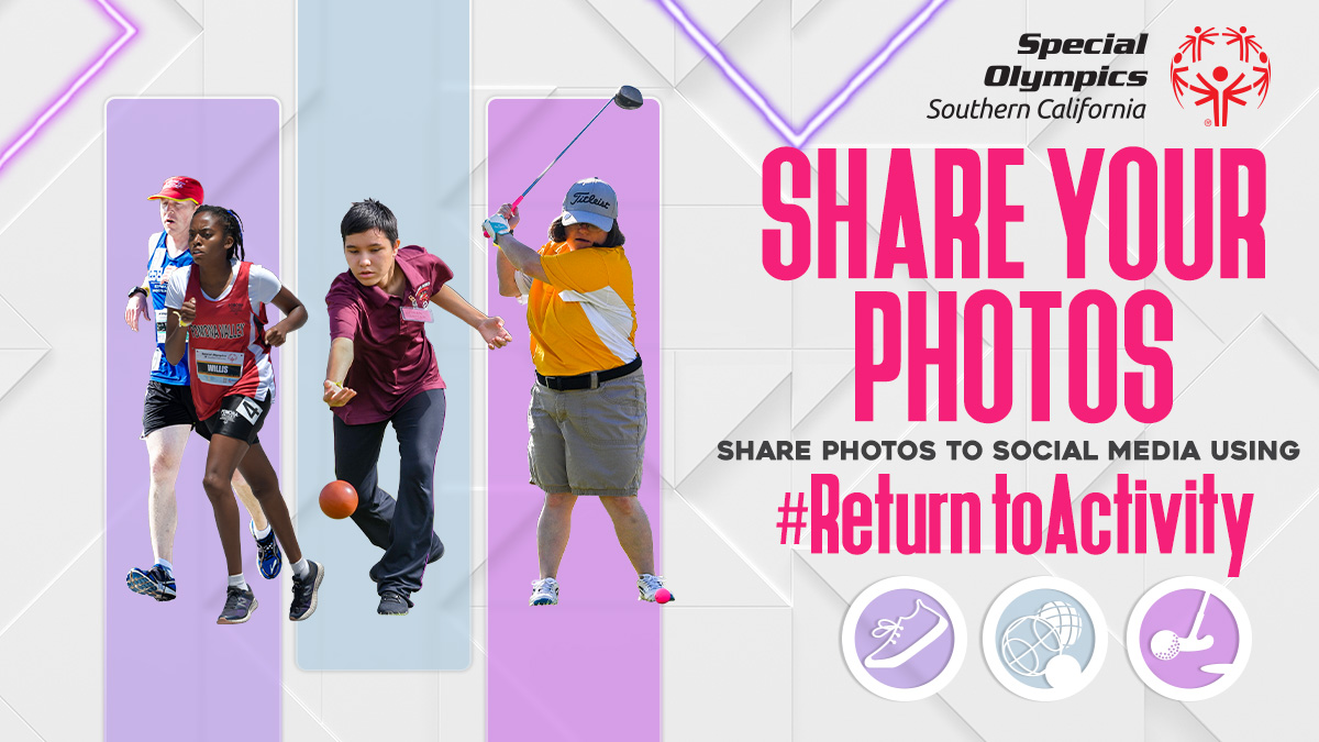 SOSoCal's tweet photo. It feels good to be back! Don't forget to use the #ReturnToActivity hashtag when you post your training photos! #WeAreSOSC #WeAreBack https://t.co/8xF1t5dn7h