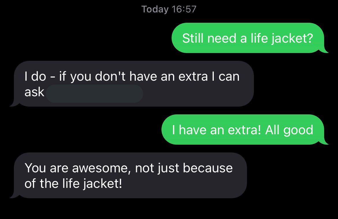 This is my favorite compliment I’ve ever received