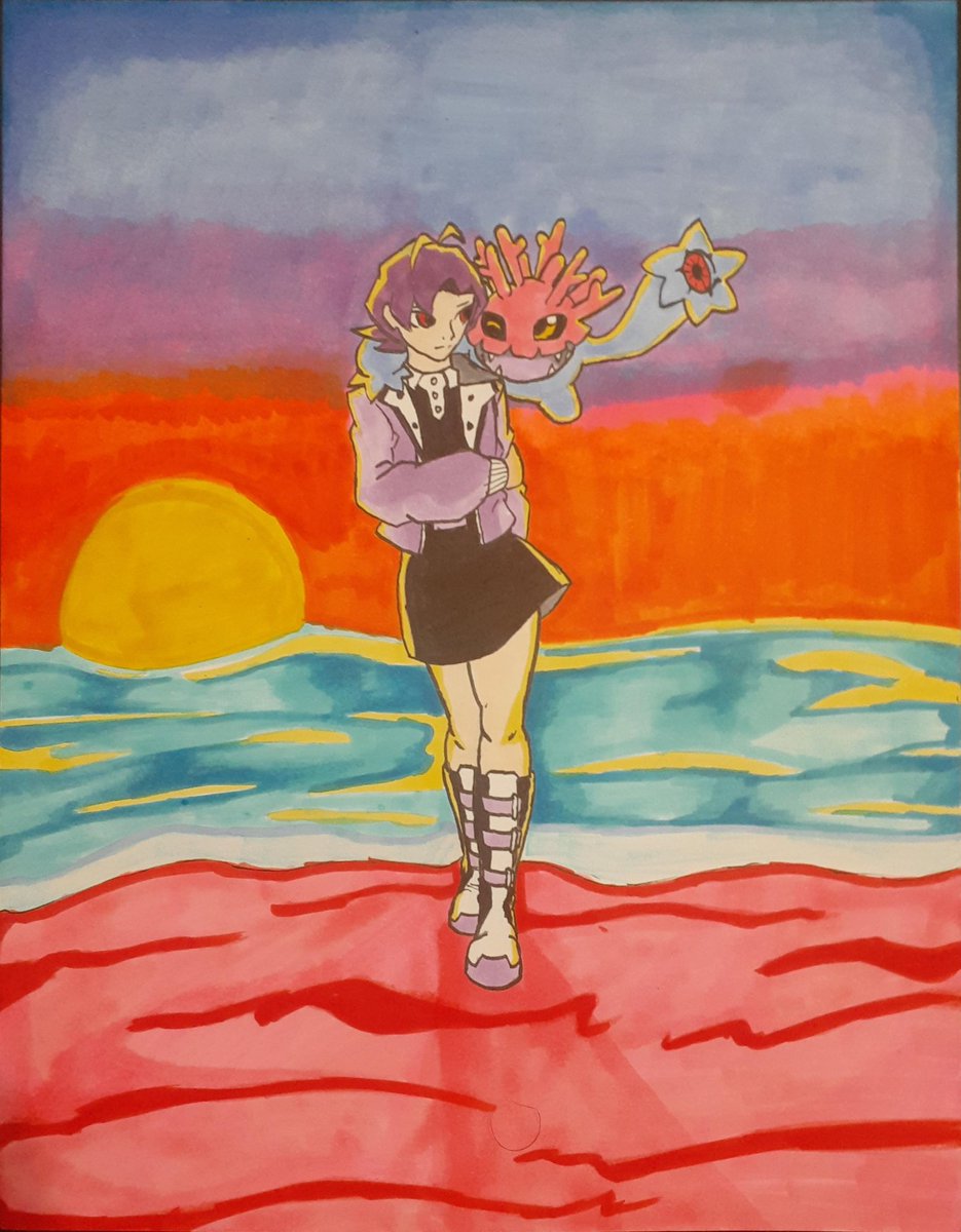 ZekeIsBestBoy's tweet photo. I'm on OC shit for a while these are fun to make

#Digimon #digimonfanart #digimoncardgameandpets #digimonart #digimonocs #originalcharacter #originalart #originalcharacterart #Original #myart #MyArtwork #traditionalart #copicmarkers #markers https://t.co/mik3WBQviZ