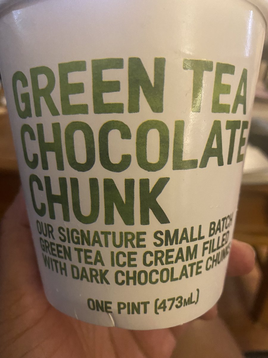 thank u for your services i just ate the entire pint and i regret nothing <a href="/Mrgreen_tea/">Mr. Green Tea</a> 💚