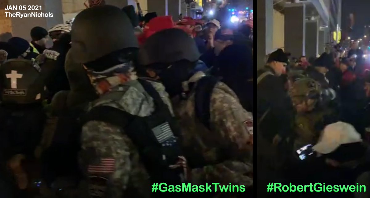 #gasmasktwins and #robertgieswein getting sprayed jan 5th. #seditionhunters @capitolhunters @FBIWFO
