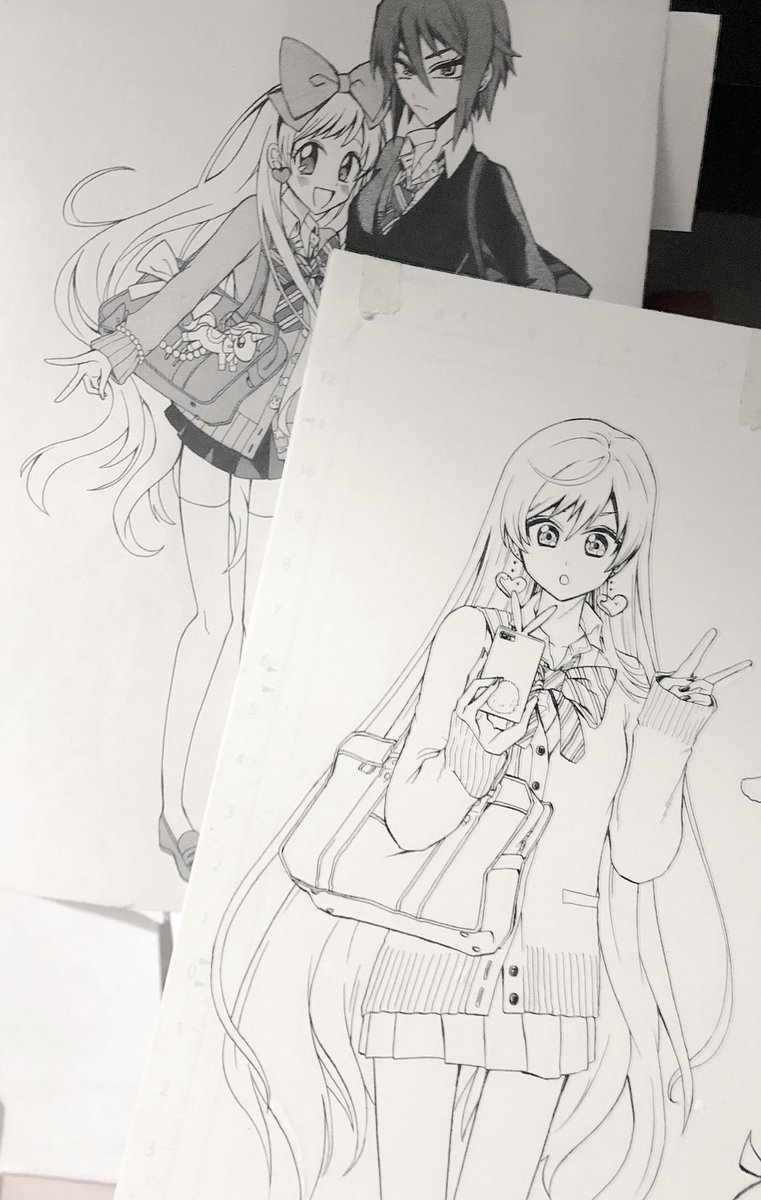 配信者とファンのかわいいラブコメを描く気満々だったときのヒナをみてよ。 