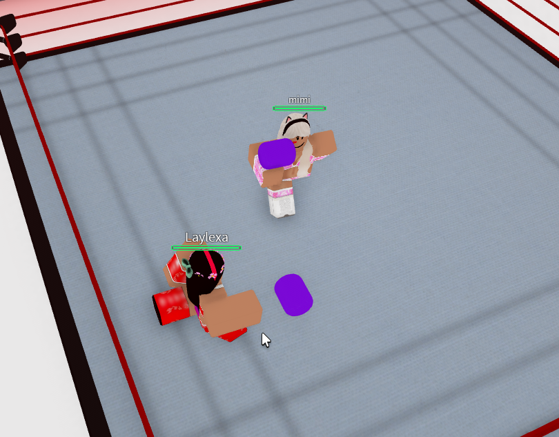 ROBLOXWWE_'s tweet photo. After suspending @Iustformia last week on SmackDown, @barbiethrillz announced a gauntlet to crown a new RAW Women's Champion starting off with @Va_raaa and #LivRoyce ! Vara manages to pick up the victory!! #RAWLiveCoverage https://t.co/lJulAz5mUs