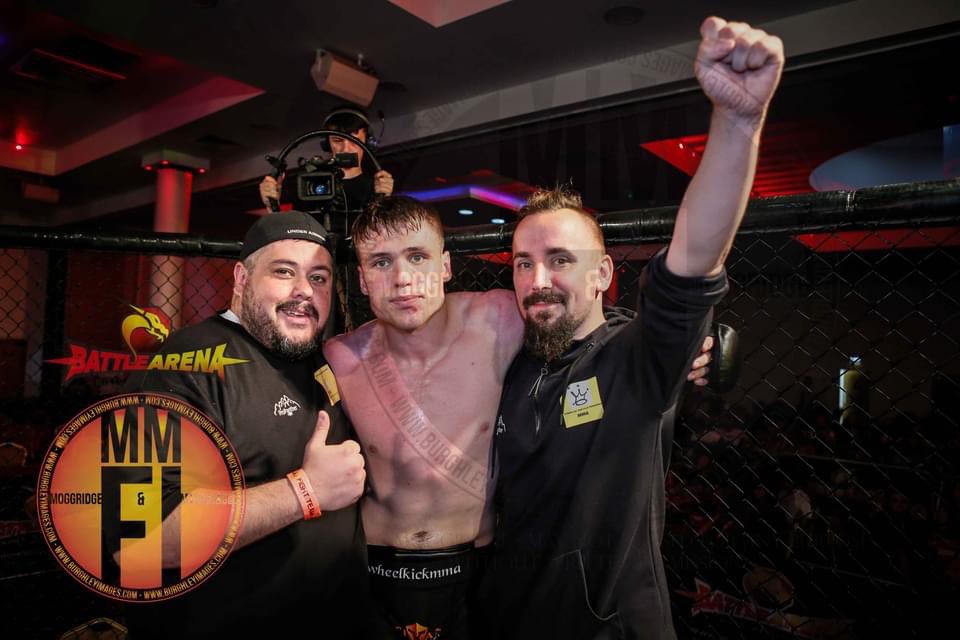 wheelkickmma's tweet photo. Last week I got to test my skills in battle arena was an amazing experience I won by unanimous decision canโt wait to get back in there looking for sponsors get in touch if you like MMA and wheelkicks #wheelkick #mma https://t.co/WGEuuJLo7f