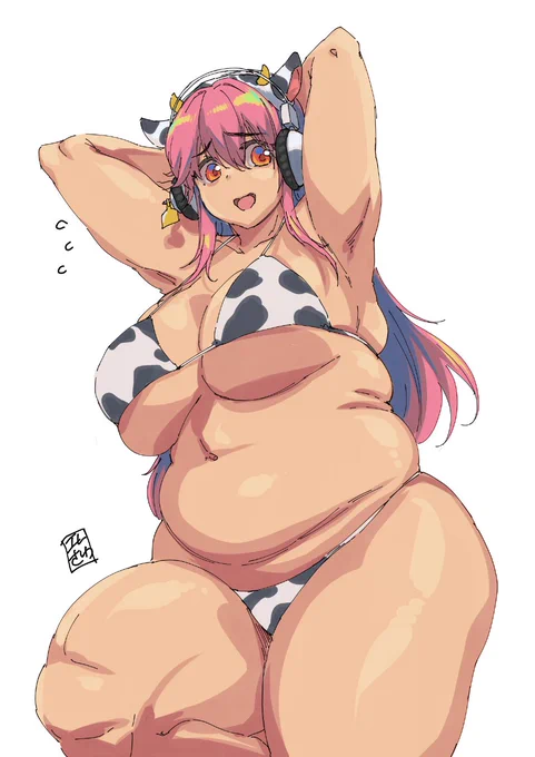 お肉増しになってしまったそに子 