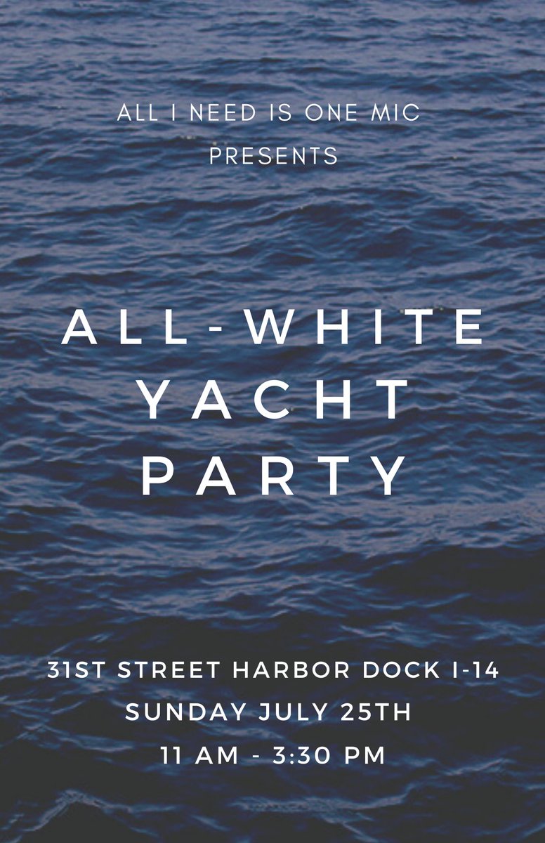 I missed <a href="/wgci/">WGCI</a> this morning, but I heard Leon Rogers was saying WONDERFUL things over the airwaves about the yacht party! That’s love! 🙏🏾  #AINIOM